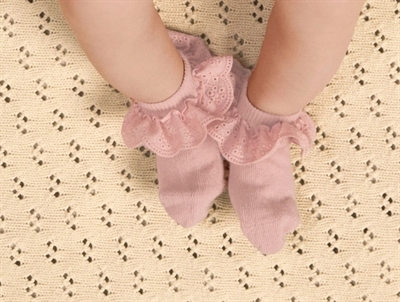 Lil' Atelier transitional jacket shitake with checks and teddy collar