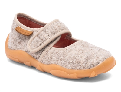 Bisgaard slippers pink with dots  