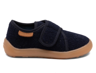 Bisgaard slippers marine canvas  