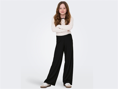 Kids ONLY trousers black rib