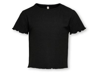Kids ONLY black o-neck top