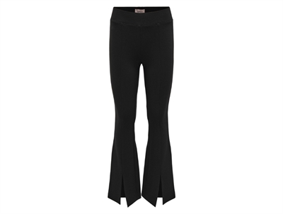 Kids ONLY black life flared split trousers