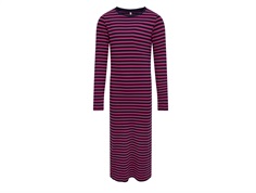 Kids ONLY maritime blue/fuchsia rose striped dress
