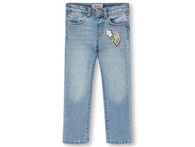 ONLY light blue bleached denim pants