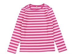 Kids ONLY fuchsia purple/pink lady striped top