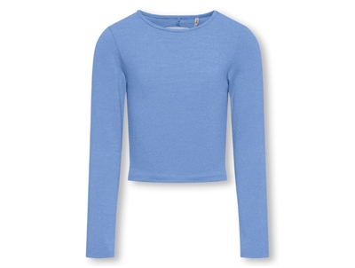 Kids ONLY grapemist back cut out short glitter top