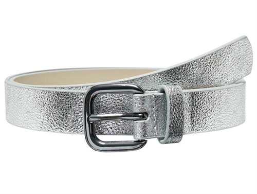 Kids ONLY silver/gunmetal buckle belt