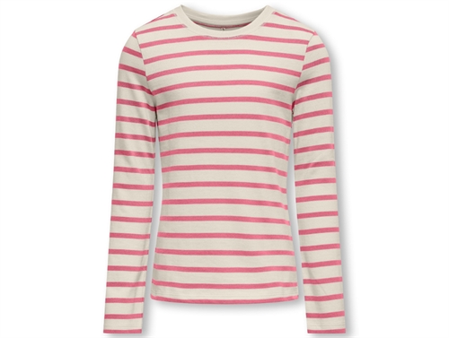 Kids ONLY birch/confetti striped blouse
