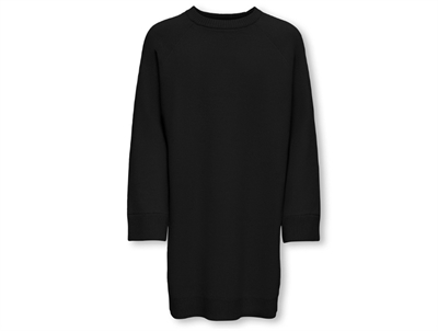 Kids ONLY medium grey melange turtleneck knit dress