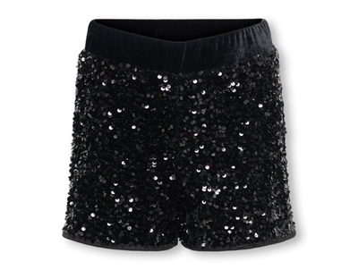 Kids ONLY shorts black with sequins