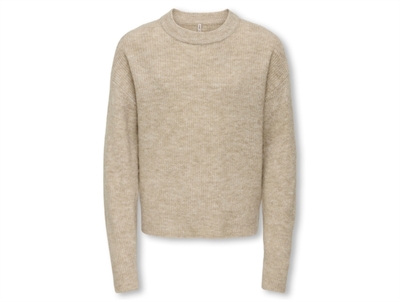 Kids ONLY knit sweater pumice stone melange