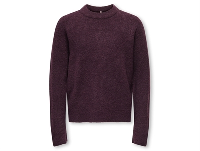 Kids ONLY knit sweater winetasting melange