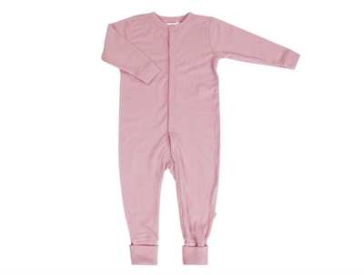 Joha old rose nightsuit merino wool  