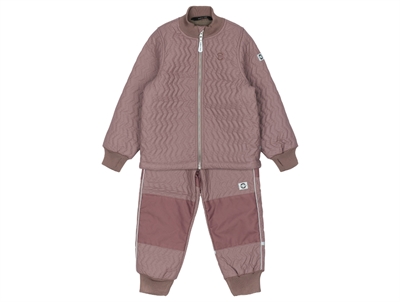 Mikk-Line thermal wear twilight mauve with fleece lining