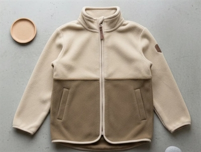 Mikk-line nougat fleece jacket