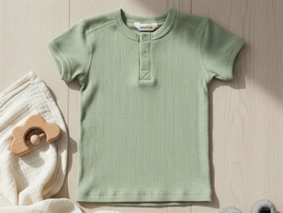 Joha t-shirt light green cotton