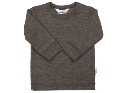 Joha navy shirt merino wool/silk  