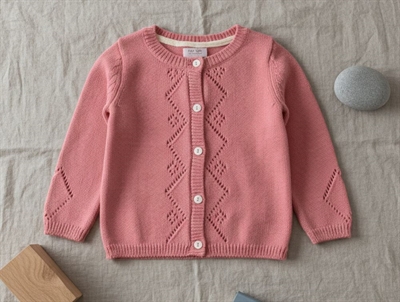 Noa Noa miniature cardigan Vaga salmon rose