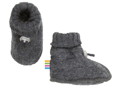 Joha coke melange slippers merino wool  
