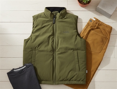 Mads Nørgaard Guru waistcoat grape leaf