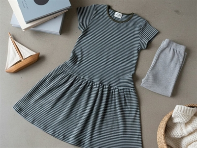 Mads Nørgaard dress Daisina forest night della robbia blue