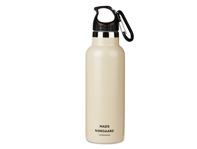 Mads Nørgaard Gefell water bottle creme brulee with carabiner