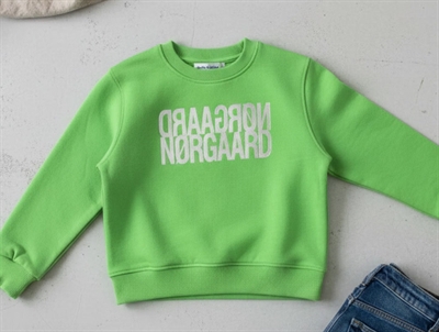 Mads Nørgaard poison green sweatshirt Talinka