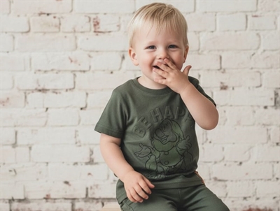 Wheat t-shirt happy army leaf