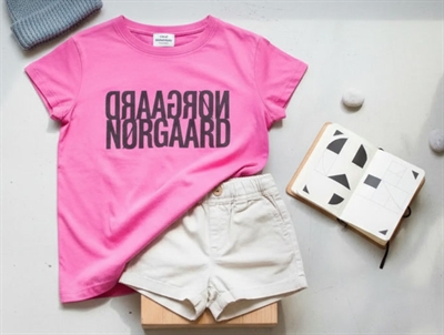 Mads Nørgaard carmine rose t-shirt Tuvina