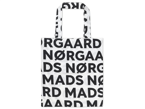 Mads Nørgaard Atoma tote bag with black logo print