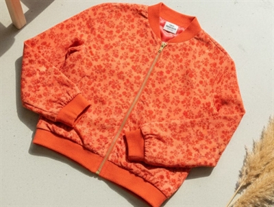 Mads Nørgaard cardigan/jacket red flower jam