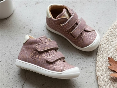 Bisgaard Thor shoes purple with bubbles