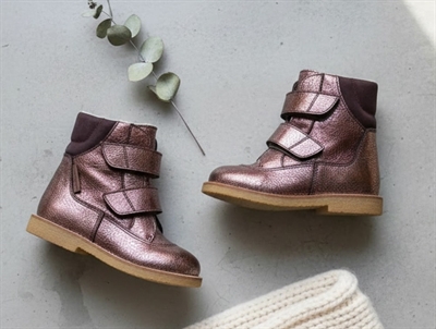 Angulus sunset/aubergine winter boot with TEX  