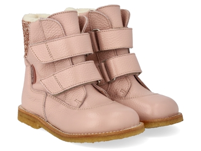 Angulus aubergine glitter winter boot with TEX