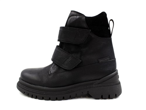 Angulus black winter boot with TEX