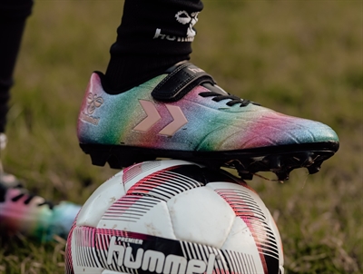 Puma Trinity 2 LT AC+ Inf purple sneaker with velcro and pink details