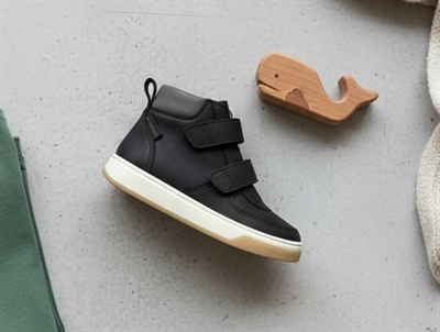 Angulus black/asphalt sneaker with TEX