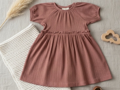 En Fant old rose dress