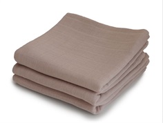 Mushie natural muslin cloth (3-pack)