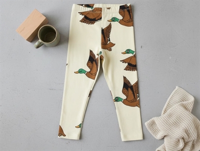 Mini Rodini yellow ducks leggings