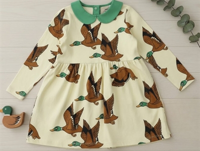 Mini Rodini yellow ducks dress