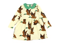 Mini Rodini yellow ducks dress