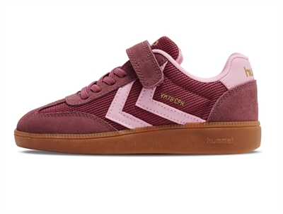 Puma Trinity 2 LT AC+ Inf purple sneaker with velcro and pink details