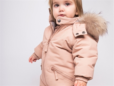Ver de Terre mahogany rose snowsuit