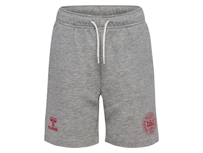 Hummel t-shirt grey melange with sportswear logo