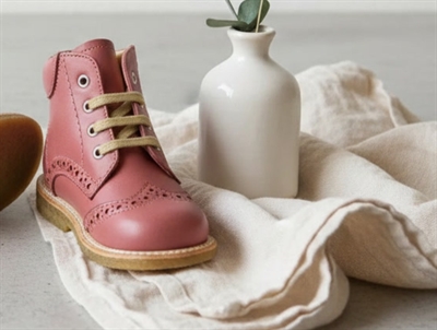 Angulus toddler shoe d.rose with laces