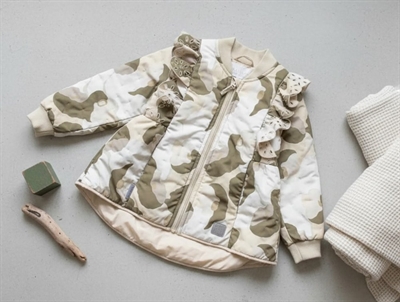 MarMar beige rose thermal jacket Olisa