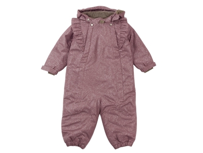 En Fant snowsuit flint glitter