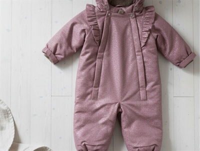En Fant snowsuit flint glitter