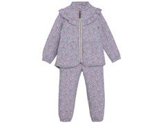 En Fant thermal set arctic ice with floral print